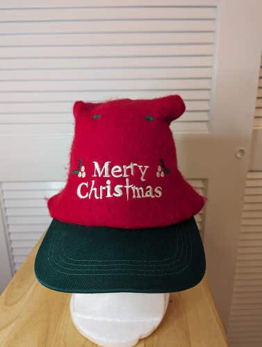 Vintage Merry Christmas Snapback Hat