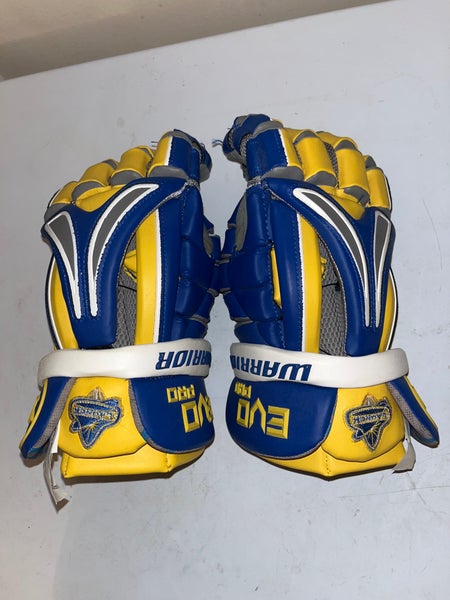 MLL Florida Launch Warrior Evo Pro Lacrosse Gloves