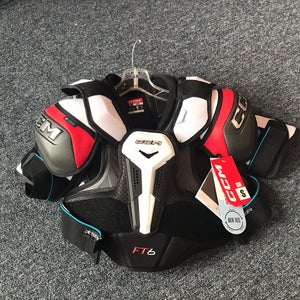 New Senior Small CCM JETSPEED FT6 Shoulder Pads