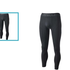 MICO Thermal Base Layer Pants 3/4 Length