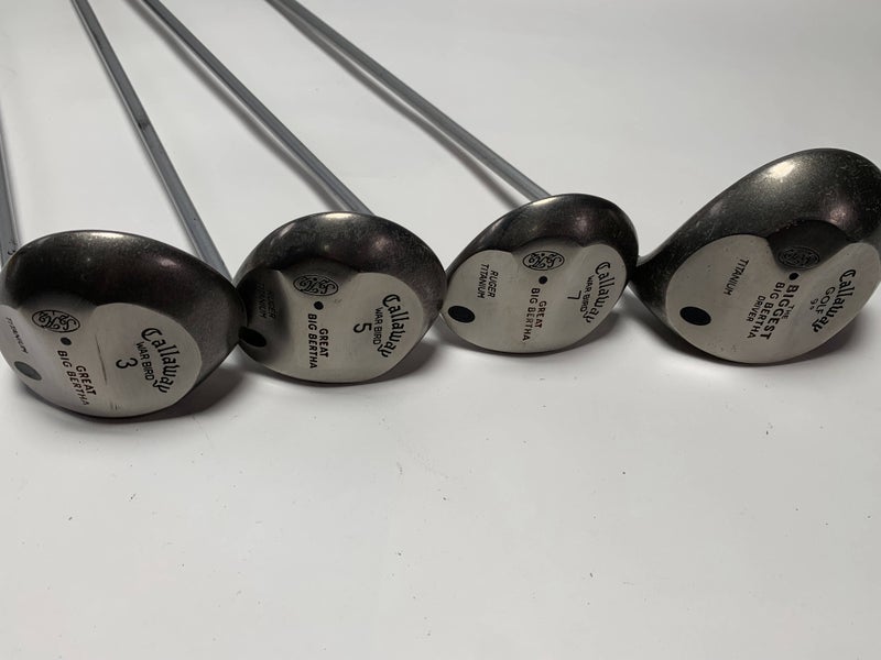 Callaway Original Great Big Bertha Wood Set DR 3 5 7 | 9* 15* 18* 21* BB Reg RH