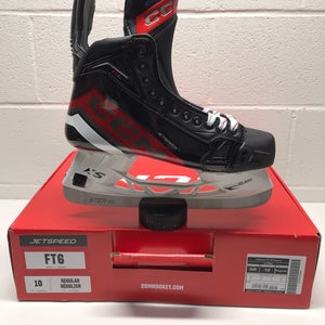 New CCM JetSpeed FT6 Hockey Skates Size 10 Regular Width