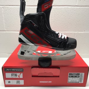 New CCM JetSpeed FT6 Hockey Skates Size 10 Wide Width