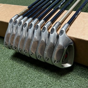 Callaway Big Bertha 1994 Irons 2-PW Dynamic Stiff Flex Graphite Golf Club Set