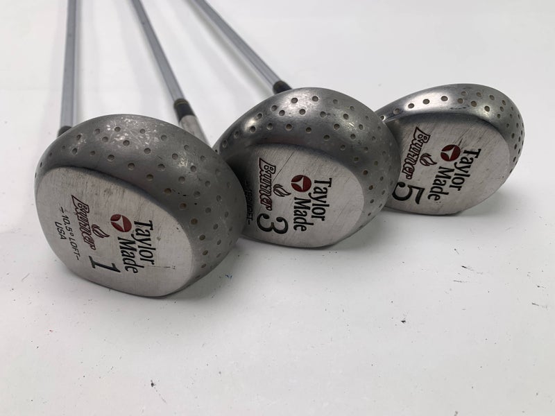 TaylorMade Tour Preferred Burner Wood Set 1 3 5 | 10.5* 15* 21* Regular RH