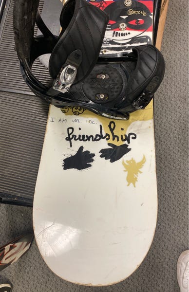 153cm Burton Un-Inc Jeff Anderson Used Men's Snowboard Burton