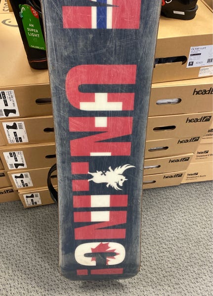 153cm Burton Un-Inc Jeff Anderson Used Men's Snowboard Burton