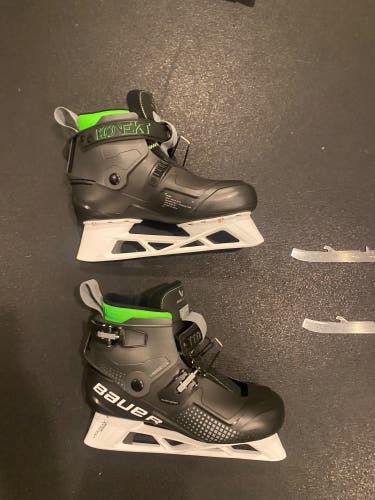 New 2024 Bauer Konekt Hockey Goalie Skates Size 10-10.5
