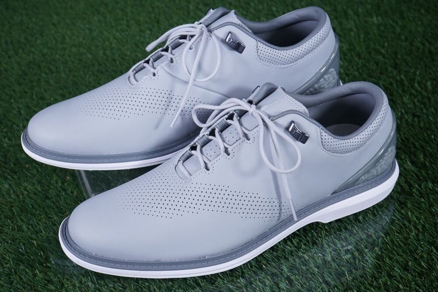 NIKE AIR JORDAN MEN'S ADG 4 GOLF SHOES CLEATS, WOLF GREY US 13, EU 47.5