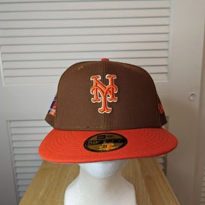 NWS New York Mets Harvest New Era 59fifty 8 MLB Shea Stadium 40th Anniversary