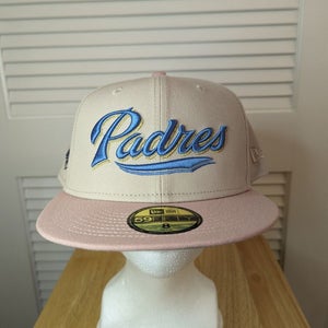 NWS San Diego Padres Stone Pink New Era 59fifty 8 MLB