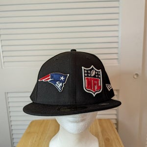 NWS New England Patriots 2023 Dual Logo New Era 59fifty 7 1/2 NFL