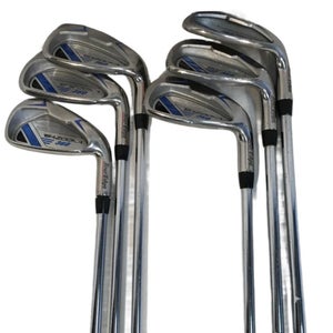 Used Men's Tour Edge Bazooka Right Handed Iron Set Uniflex 6 Pieces