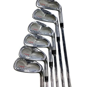 Used Men's Srixon i-302 Right Handed Iron Set Stiff Flex 6 Pieces Steel Shaft