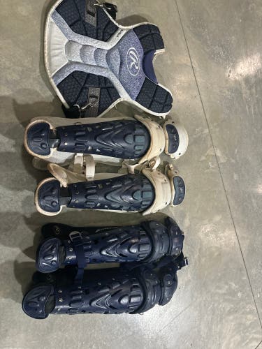 Used  Rawlings Velo Catcher's Set