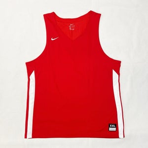 Nike Dri-FIT Basketball Practice Jersey Men's 2XL Red Tank 867666