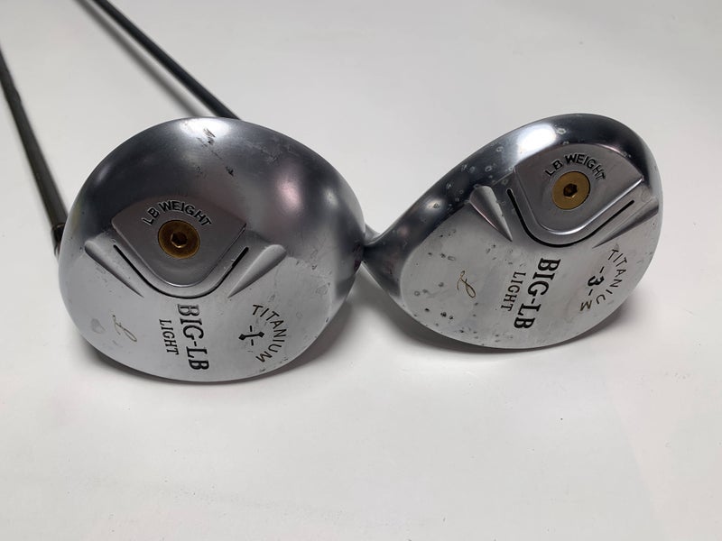 Honma Big-LB Light 1 & 3 Fairway Wood Set 10* 15* Ladies Graphite Womens RH
