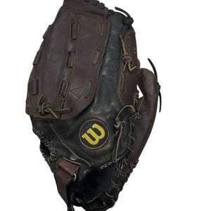 Used Wilson Right Hand Throw Infield Pro Staff Baseball Glove 13.5"