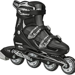 ROLLER DERBY V-Tech V500 WHL Mens Adjustable 6-9 Inline Skates WHL return