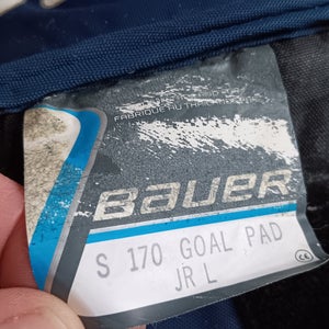 Used Large Bauer Supreme S170 Goalie Leg Pads