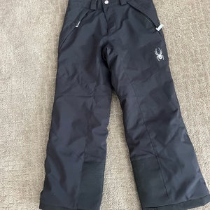 Girls Olympia Spyder Pants- Size 10 (black)