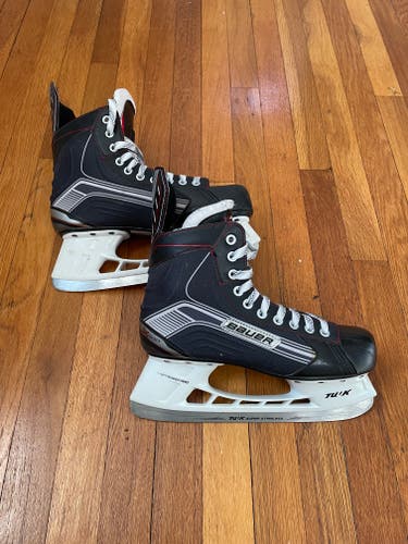 Used Senior Bauer Vapor X400 Hockey Skates Regular Width 9.5