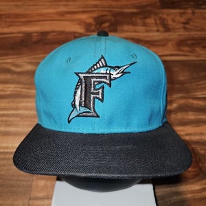 Vintage Florida Marlins Sports Specialties Plain Logo Pro Star Wool Hat Sz 7 1/4