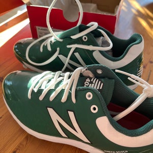 Brand New New Balance Molded Baseball Cleats, Green, sz 9.5