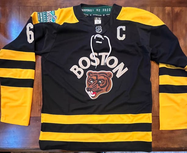 Brad Marchand # 63 New NO TAGS Boston Bruins NHL Hockey Jersey Adult XL