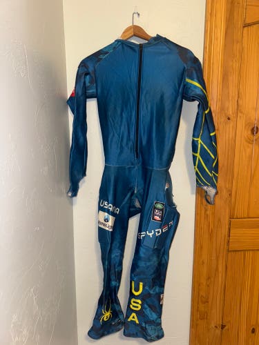 2022 Padded Spyder Us Ski Team Ski Suit FIS Legal
