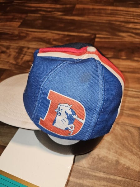 Vintage Super Bowl XXI 1986 1987 Denver Broncos New York Giants NFL Hat Snapback