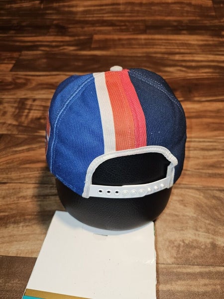 Vintage Super Bowl XXI 1986 1987 Denver Broncos New York Giants NFL Hat Snapback