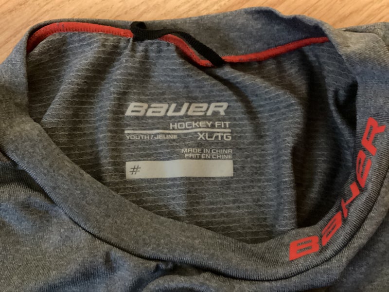 Youth XL Bauer T-Shirt for Undergear or Workout *2 Available*