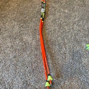 Used 46in (115cm) Leki Telemark World Cup Lite GS Ski Poles