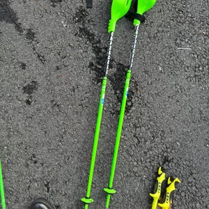 Komperdell Used 44in (110cm) SL Racing Ski Poles With Guards