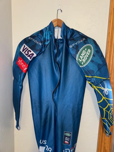 New 2022 Spyder Padded Spyder US Ski Team Ski Suit