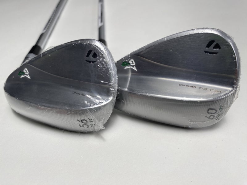 TaylorMade Milled Grind 4 Chrome Wedge Set 56* 12 | 60* 9 Wedge RH