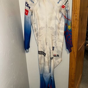 2022 World Cup US Ski Team Spyder Large Non-padded  Suit FIS Legal