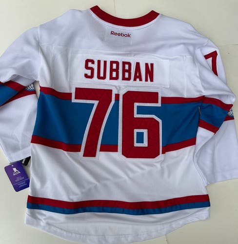 Rare 2016 Heritage Classic PK Subban Montreal CanadiensJersey