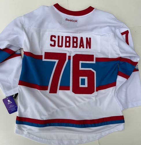 Rare 2016 Heritage Classic PK Subban  Montreal CanadiensJersey