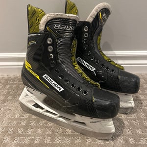 Used Senior Bauer Regular Width  Size 6.5 Supreme Elite Hockey Skates