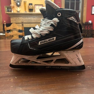 Used Senior Bauer Regular Width  8.5 Supreme S190 Hockey Goalie Skates