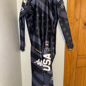 New 2023 US Ski Team Kappa Ski Suit FIS Legal Large
