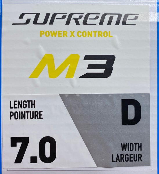 NEW Bauer Supreme M3 Skates, Size 7 D