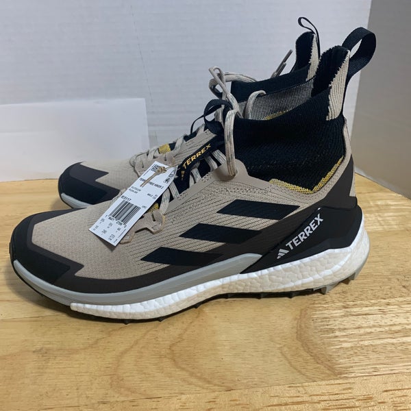 New Adidas Terrex Free Hiker 2.0 Hiking Shoes Beige Men’s Size 10 IE5117