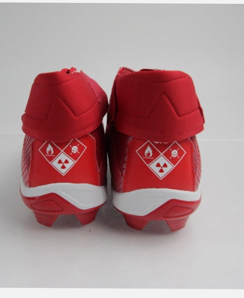 Men's New Size M 16.0 (W 17.0) Under Armour Mid Top Molded Cleats