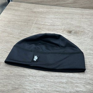 Turtle fur Microfleece Black Beanie