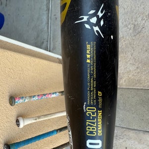 Used Kid Pitch (9YO-13YO) 2020 DeMarini CF Bat USSSA Certified (-10) Composite 21 oz 31"