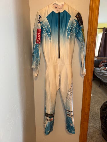 2020 World Cup Spyder US Ski Team Ski Suit Medium Non-Padded
