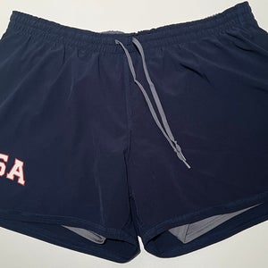 USA HOCKEY Nike One Women's Dri-FIT 2-in-1 Shorts (worn once)